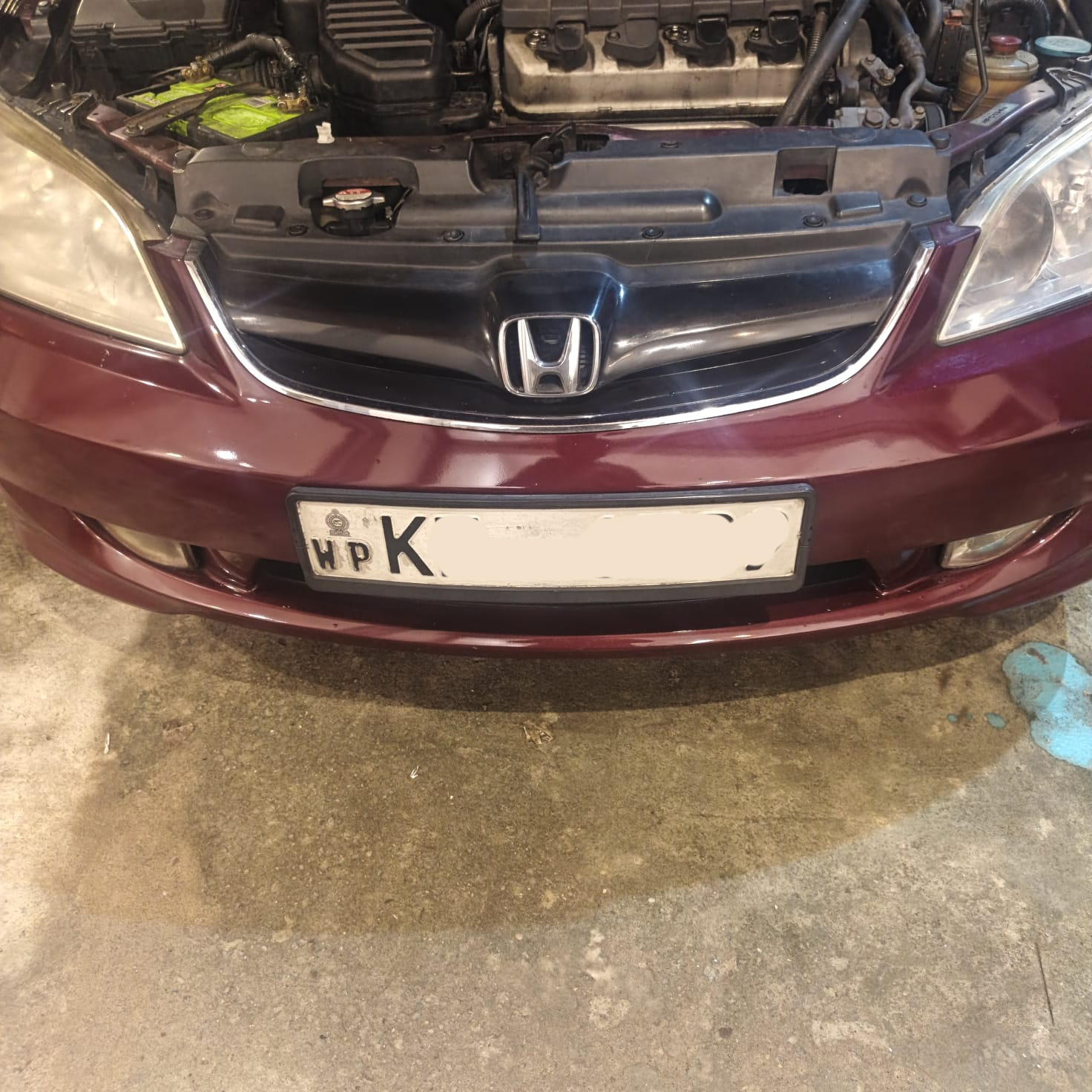 Vehicle jump start by Jampare technician in Colombo