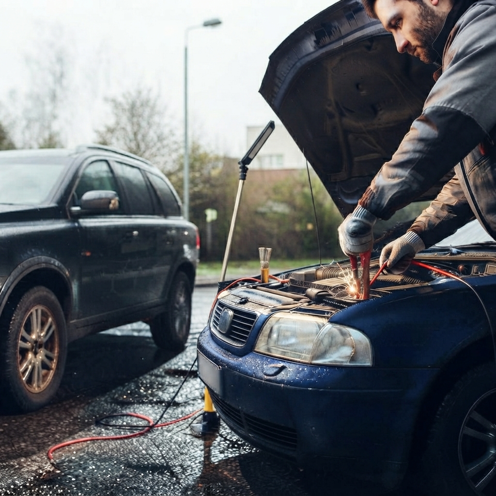 Car battery replacement on the spot in Colombo